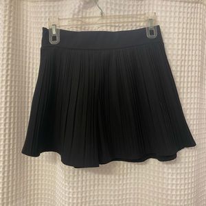 Black Zara skort